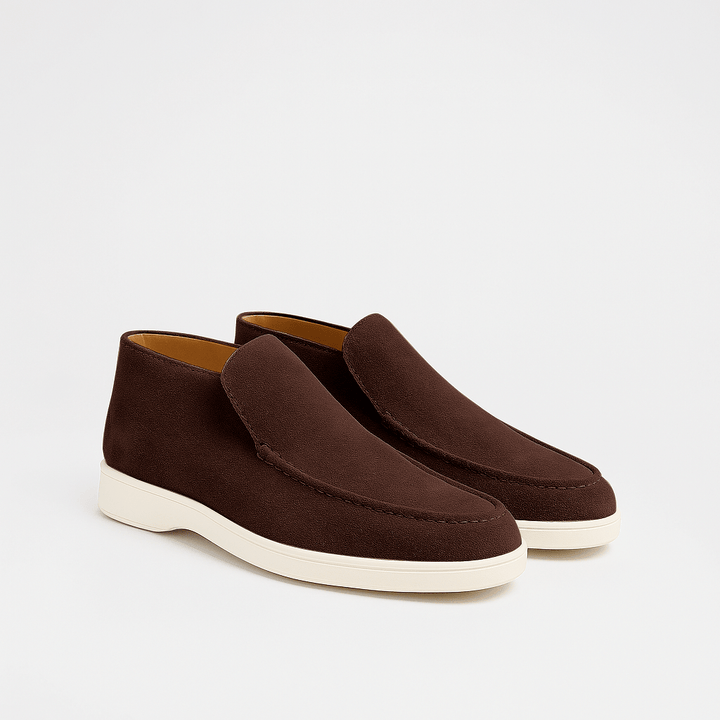 Cevori High Suede Loafers