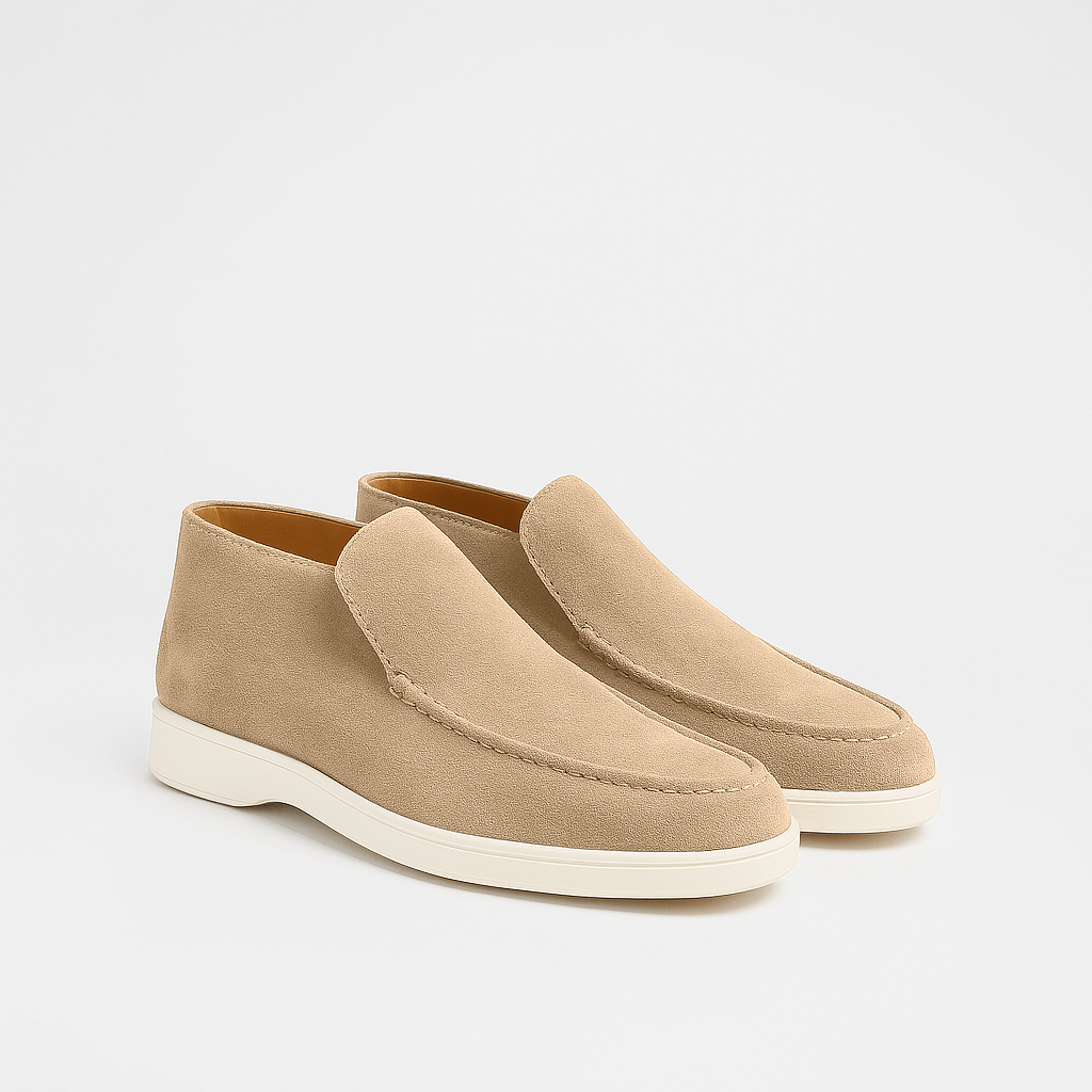 Cevori High Suede Loafers