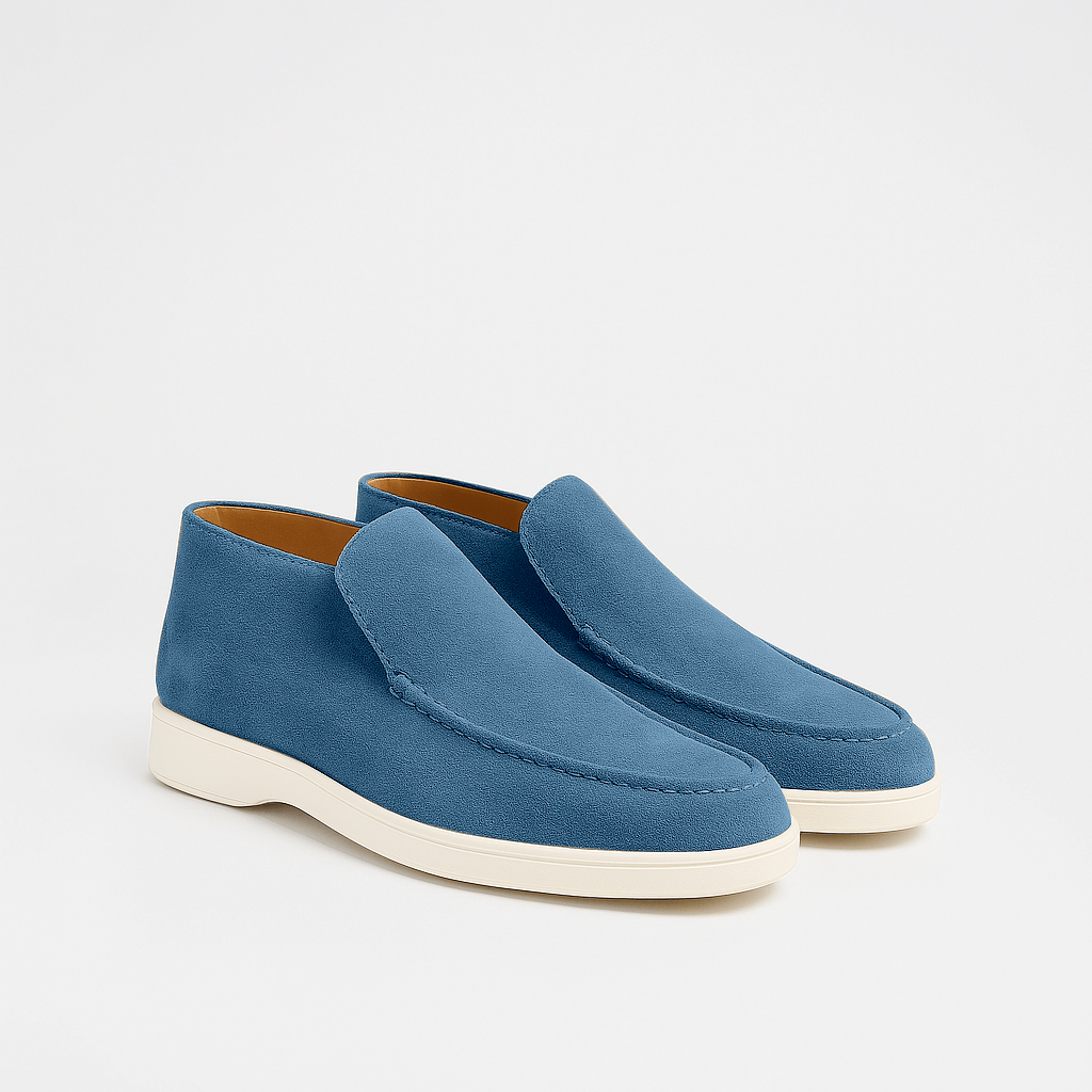Cevori High Suede Loafers