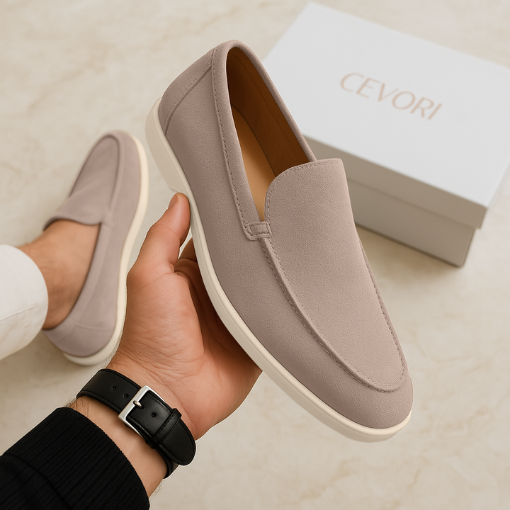 Cevori Suede Loafers