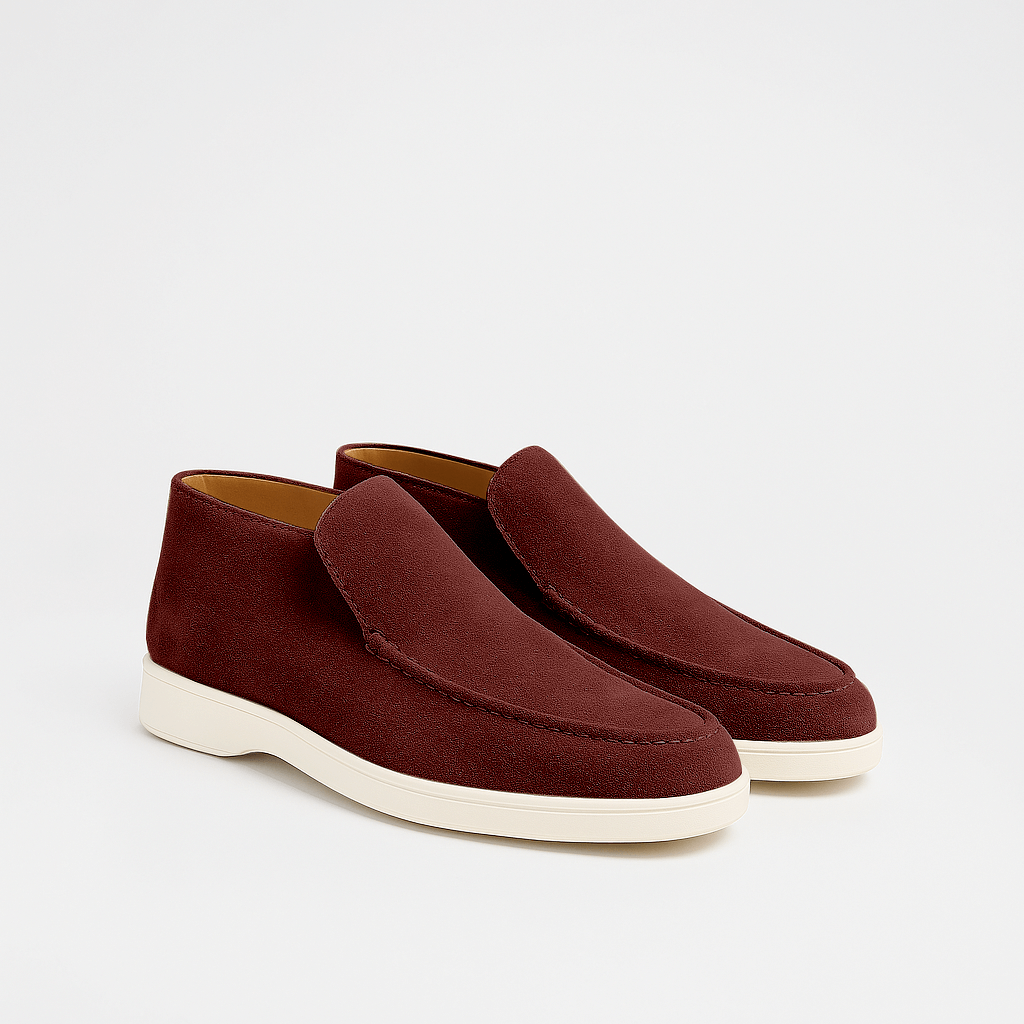 Cevori High Suede Loafers